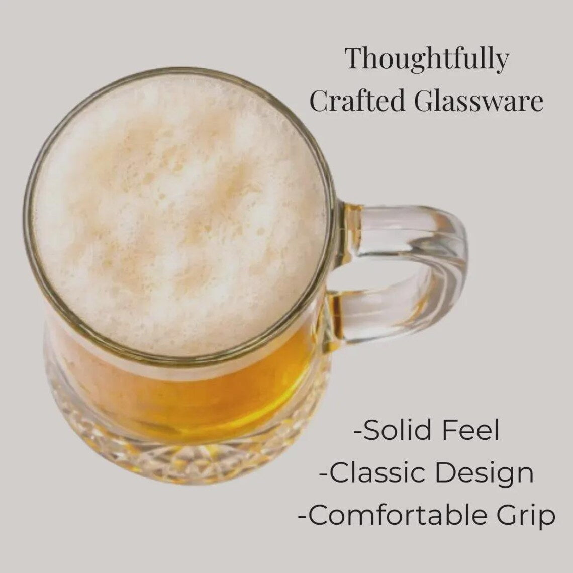 Father Figure Dad Beer Mug