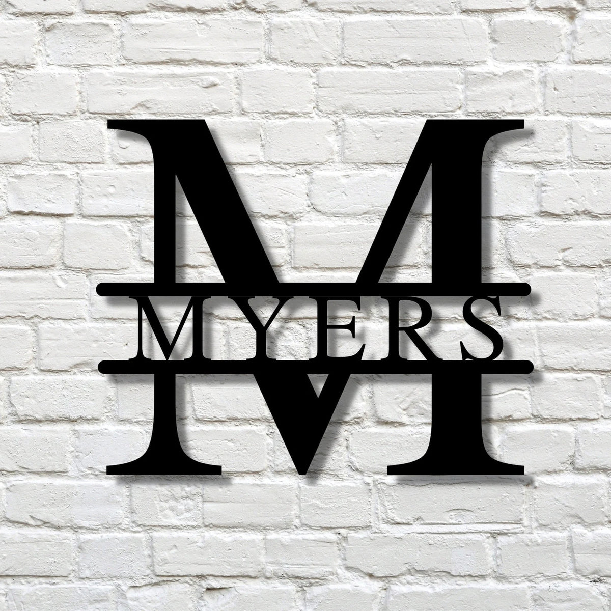 Unique Personalized Heritage Monogram Metal Sign Customized Pub Signs Gifts for Men by Groovy Guy