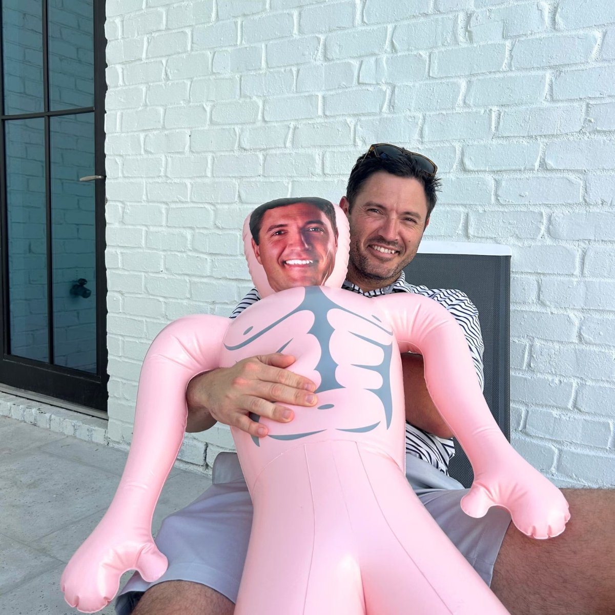 Unique Personalized Custom Blow - Up Doll Customized Groomsman Gifts Gifts for Men by Groovy Guy