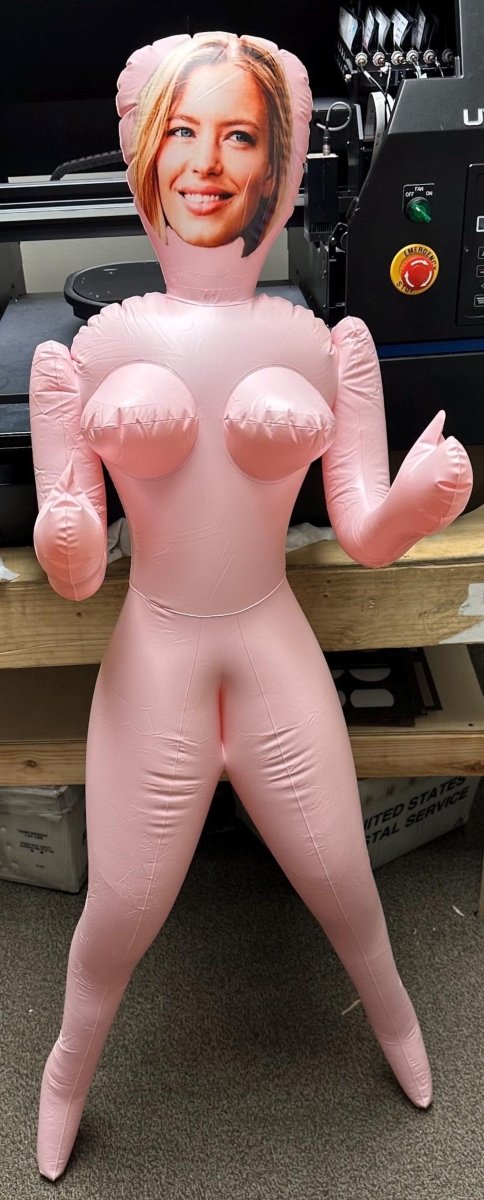 Unique Personalized Custom Blow - Up Doll Customized Groomsman Gifts Gifts for Men by Groovy Guy