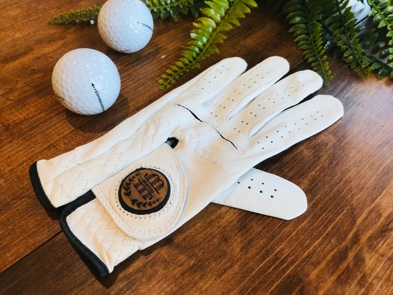 Unique Personalized Custom Logo Golf Glove Customized Gifts for Men by Groovy Guy