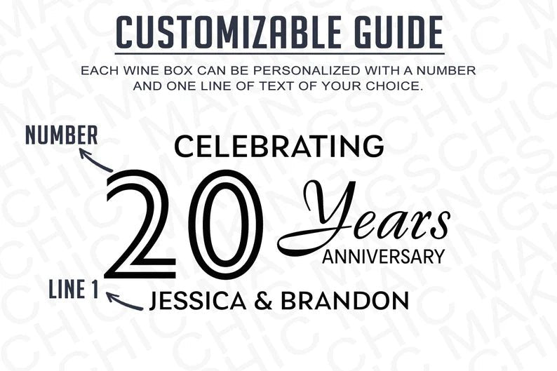 Unique Personalized Anniversary Reserve Customized Anniversary Gifts for Men by Groovy Guy