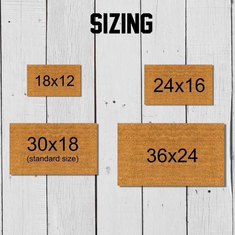 Unique Personalized Custom Dog Door Mat Customized housewarming gift Gifts for Men by Groovy Guy