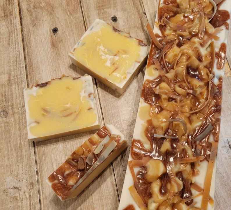 Unique Personalized Apple Bourbon Soap Customized Bar Soap Gifts for Men by Groovy Guy