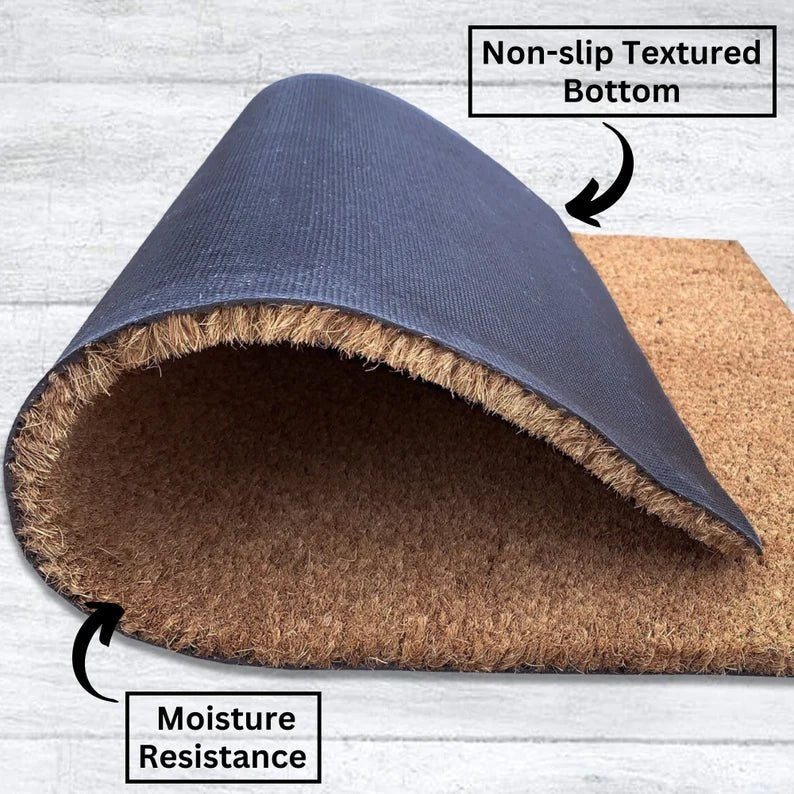 Unique Personalized Custom Dog Door Mat Customized housewarming gift Gifts for Men by Groovy Guy