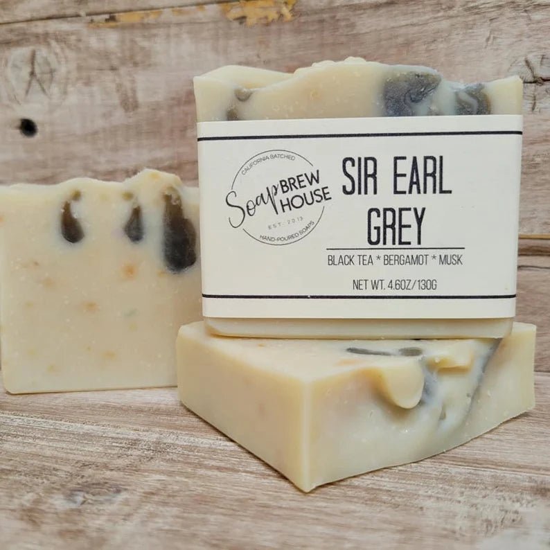 Unique Personalized Sir Earl Grey Soap Customized Bar Soap Gifts for Men by Groovy Guy