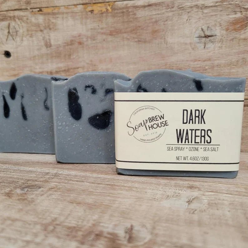 Unique Personalized Dark Waters Soap Customized Bar Soap Gifts for Men by Groovy Guy