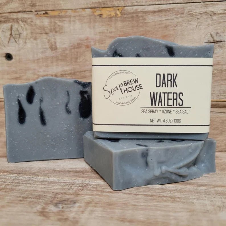 Unique Personalized Dark Waters Soap Customized Bar Soap Gifts for Men by Groovy Guy
