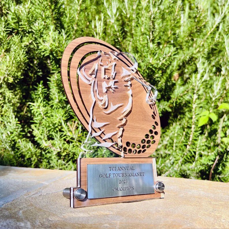 Unique Personalized Custom Golf Award Customized Golf Gifts for Men by Groovy Guy
