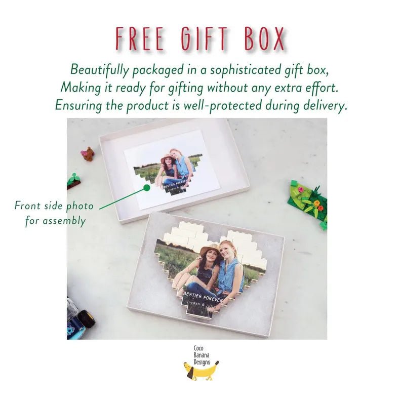 Unique Personalized Built With Love Blocks Customized Gifts for Men by Groovy Guy