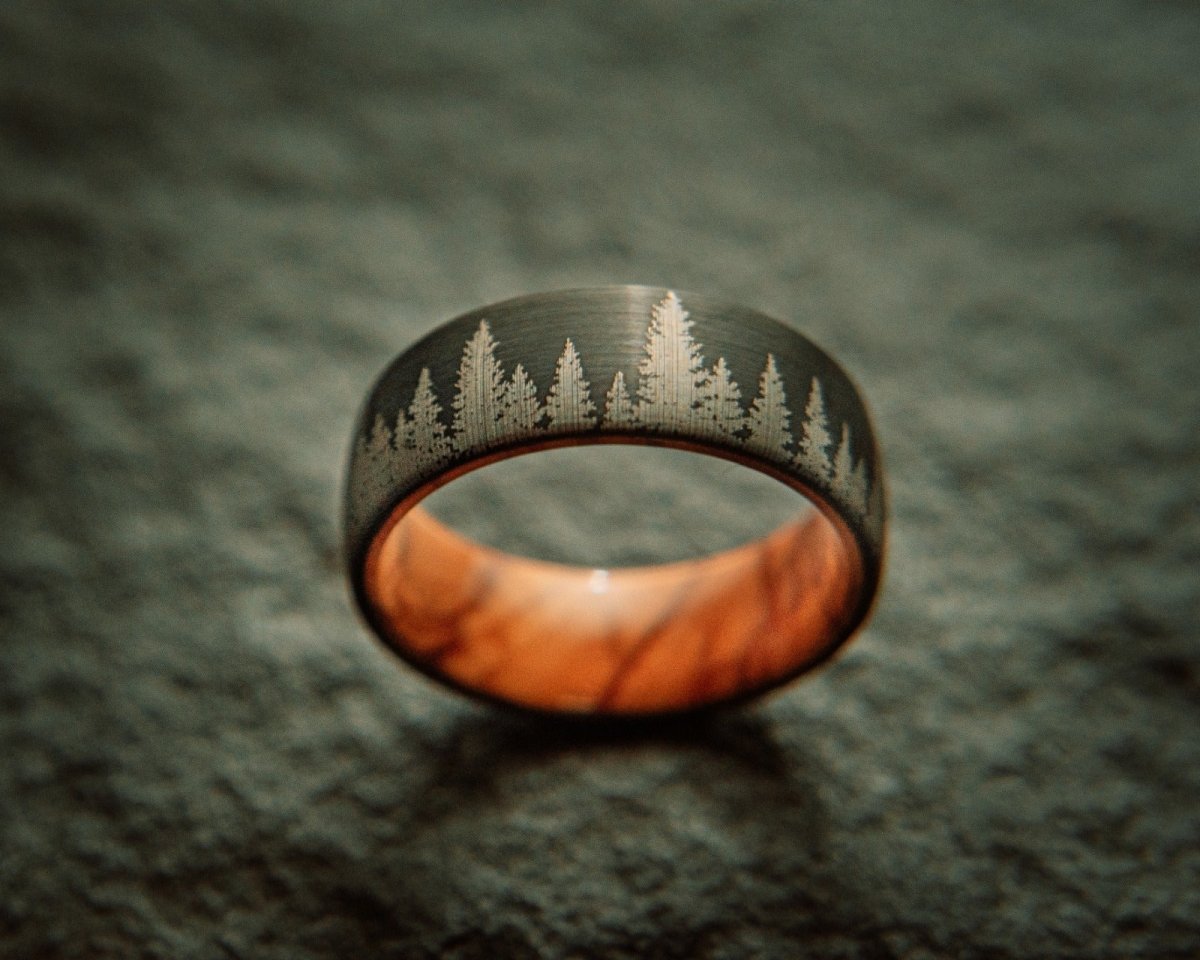 Unique Personalized The “Adventurer” Ring Customized Gifts for Men by Groovy Guy