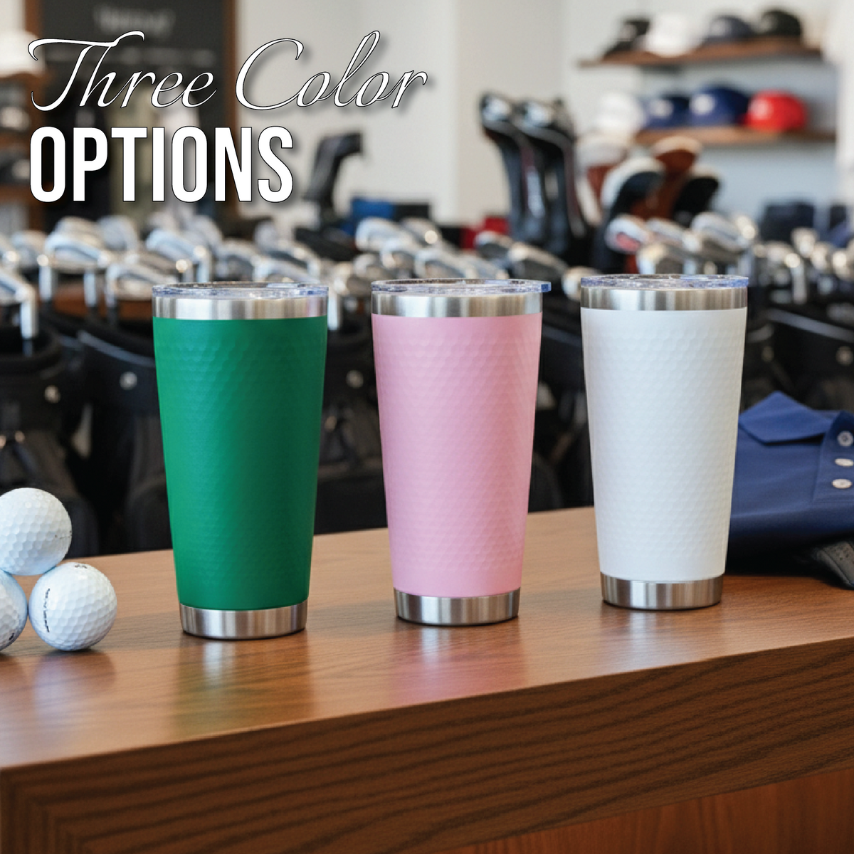 Custom Logo Golf Tumbler (20 oz)