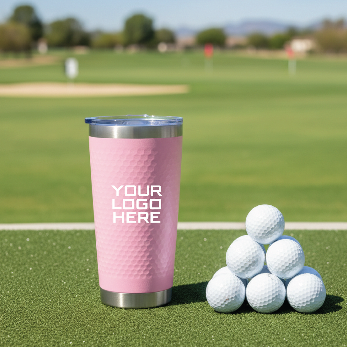 Custom Logo Golf Tumbler (20 oz)