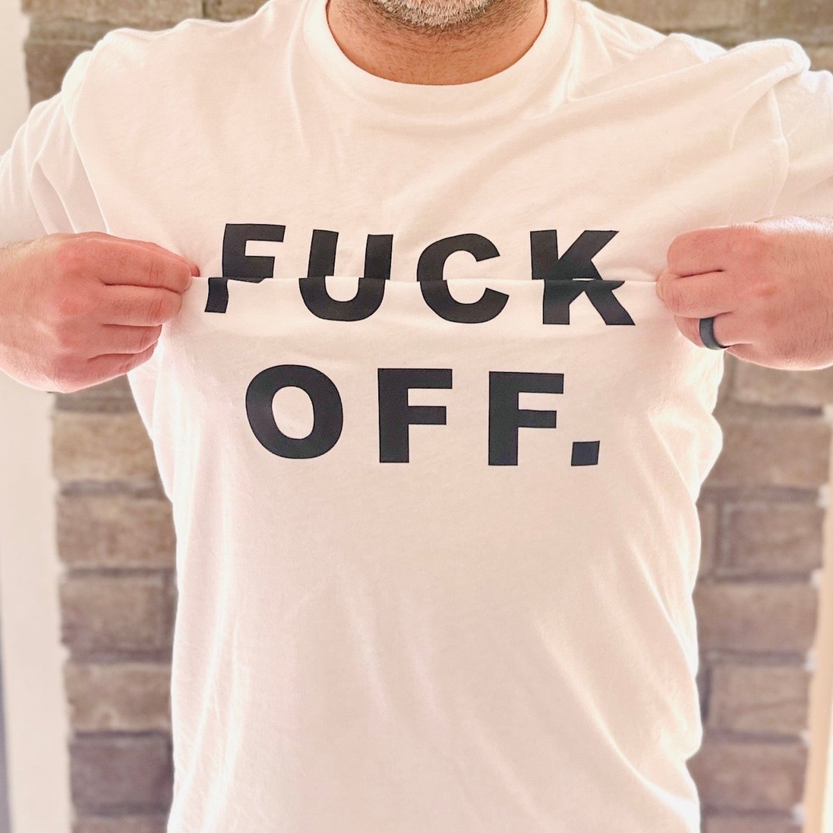Unique Personalized Potty Mouth Tee Customized Gifts for Men by Groovy Guy