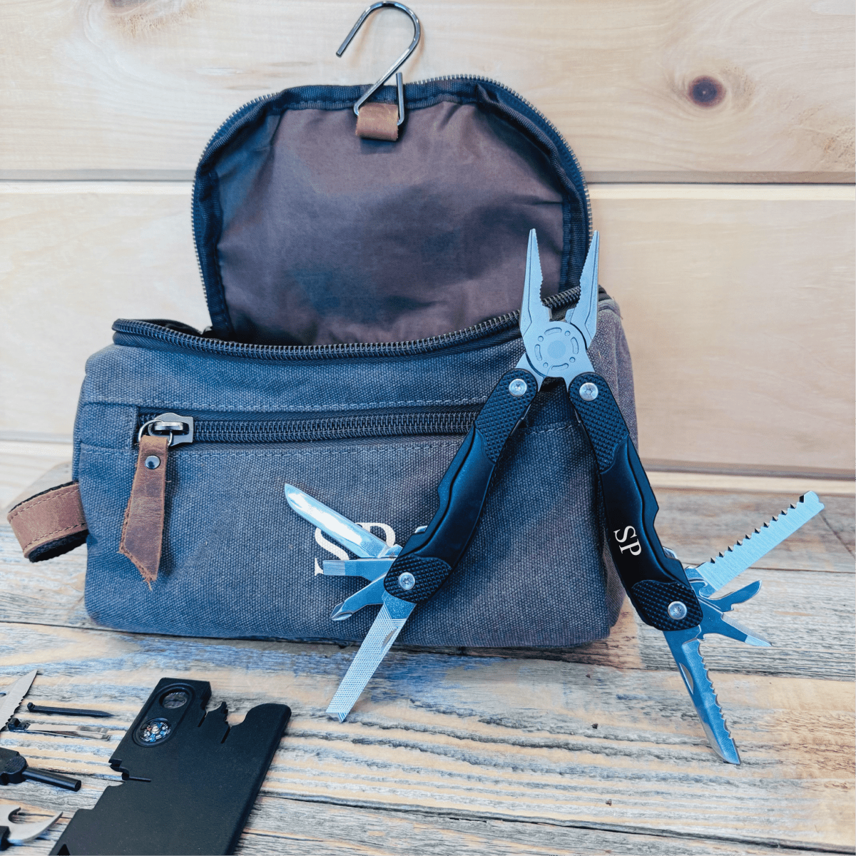 Unique Personalized JourneyMate Essentials Kit Customized Gift Sets Gifts for Men by Groovy Guy