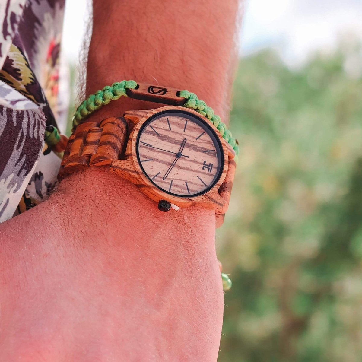 Unique Personalized Zebby | Zebrawood Watch Customized Wooden Watch Gifts for Men by Groovy Guy