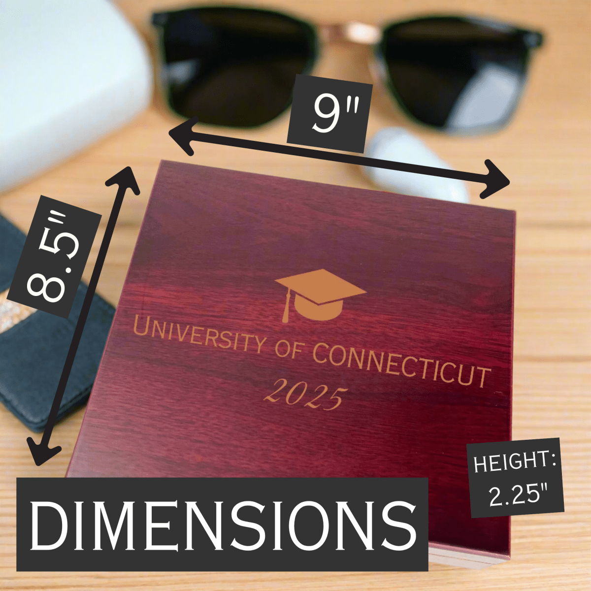 Unique Personalized Graduate's Memory Keepsake Box Customized graduation gifts for him Gifts for Men by Groovy Guy