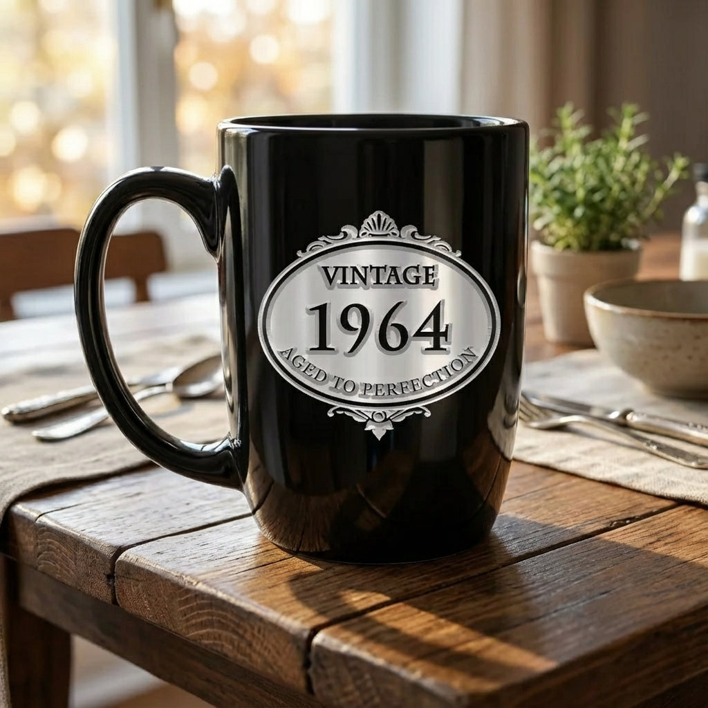 Vintage Year Birthday Gift Coffee Mug