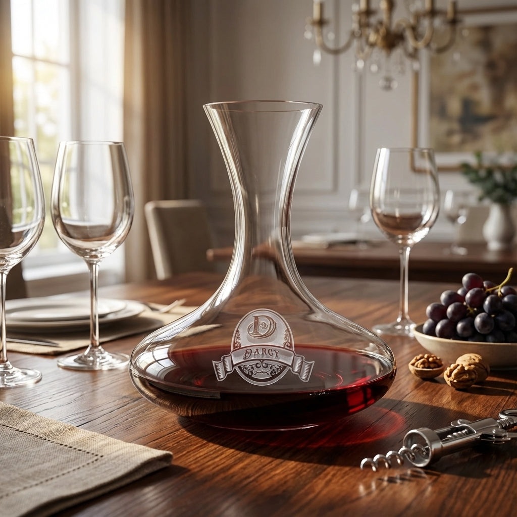 The Regal Pour Custom Wine Decanter