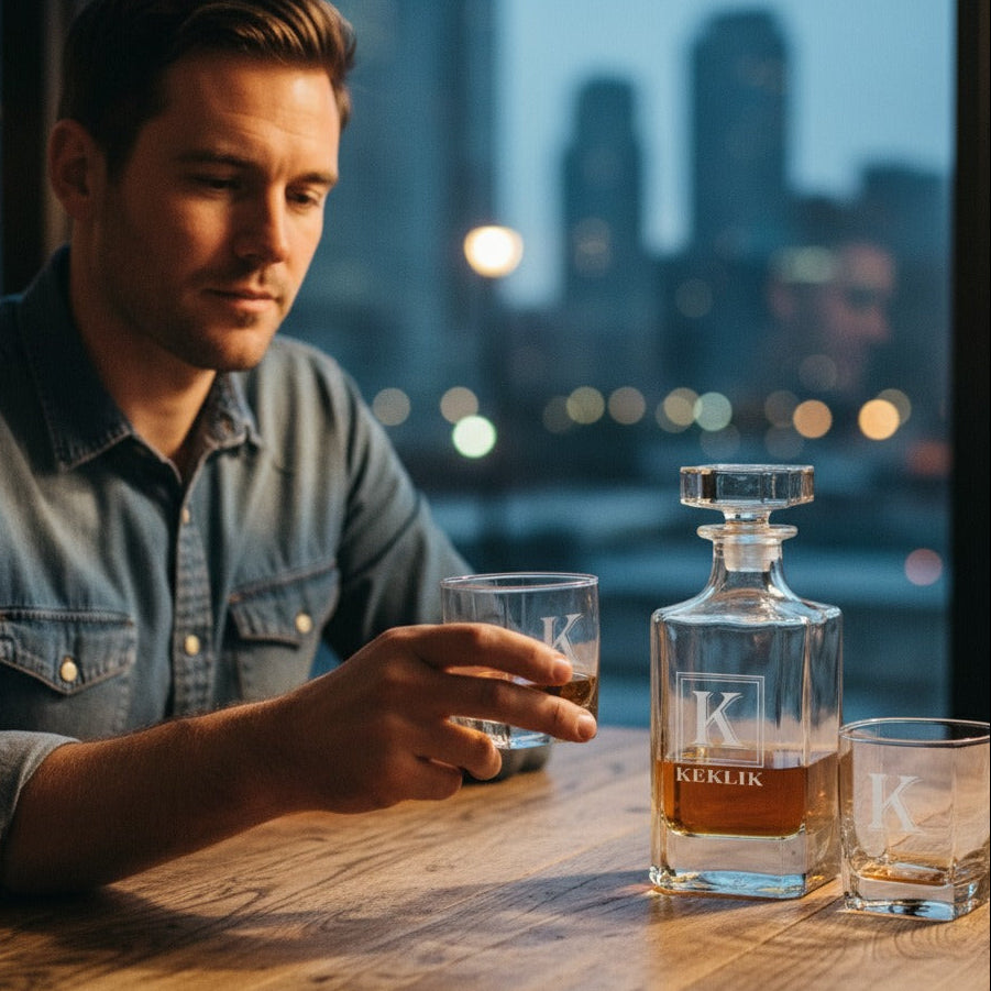 Sentimental Spirits Custom Decanter