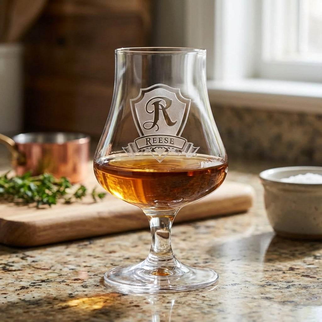 Personalized Whiskey Nosing Glass