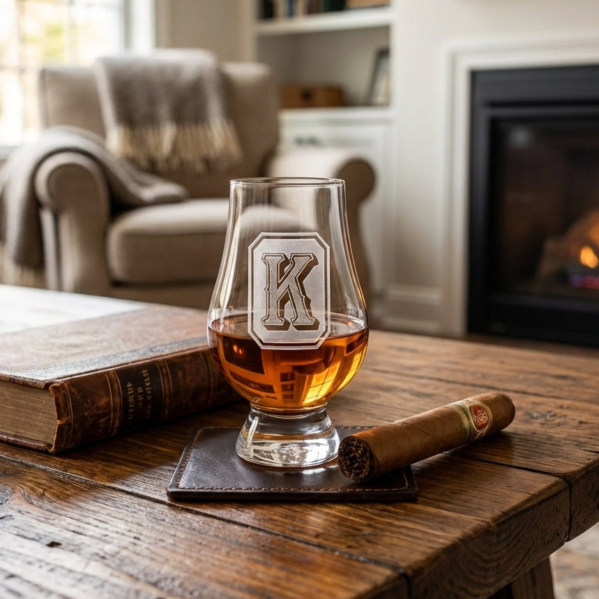 Emerald Monogram Glencairn