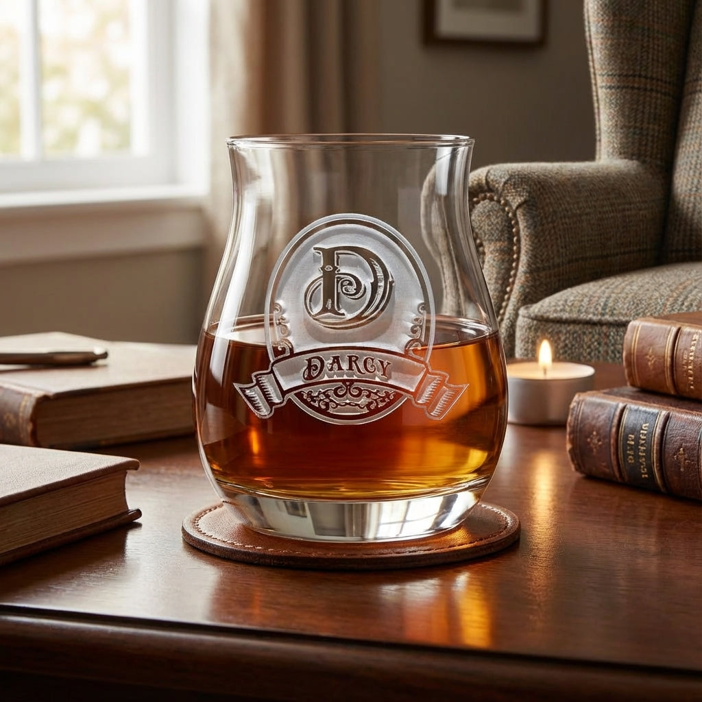 Unique Personalized Whiskey Glass