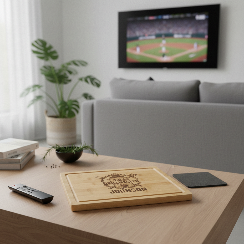 Personalized Grill Master Cutting Board