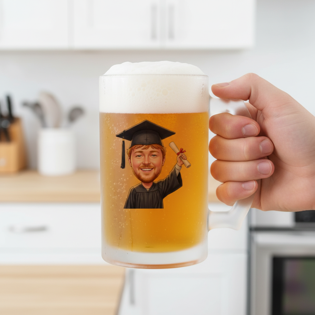 Degrees & Drafts Graduation Mug