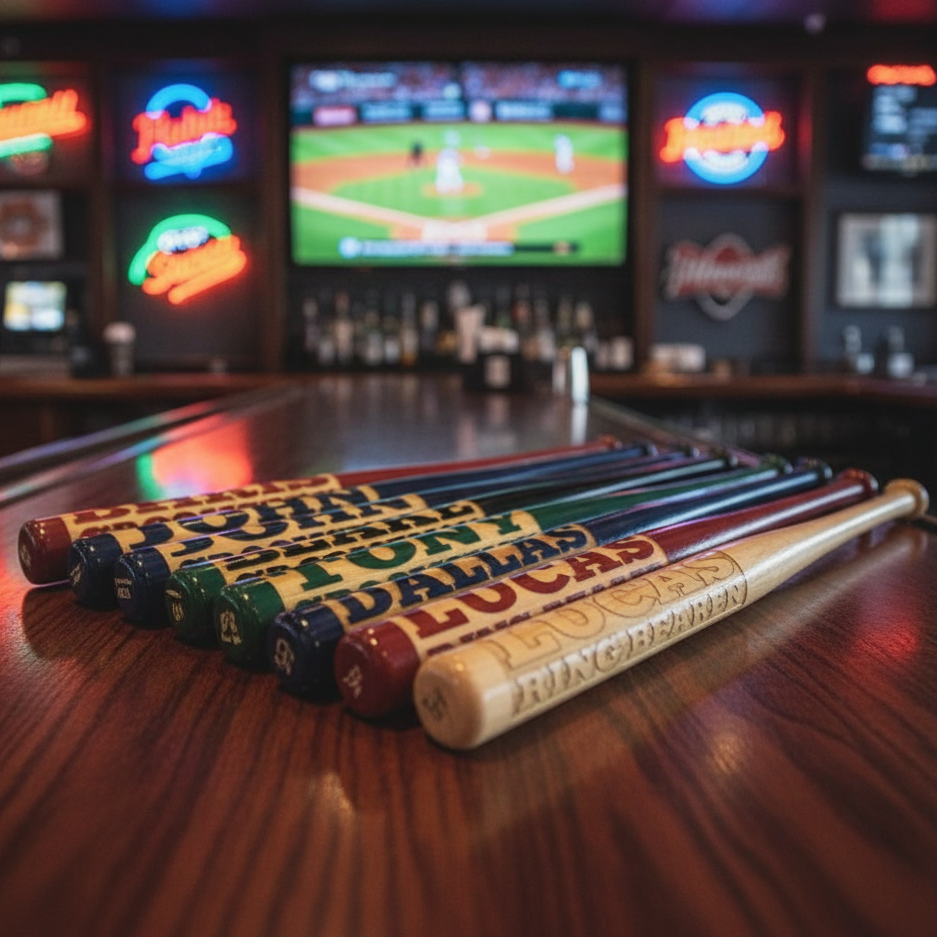 Custom Engraved Baseball Bat