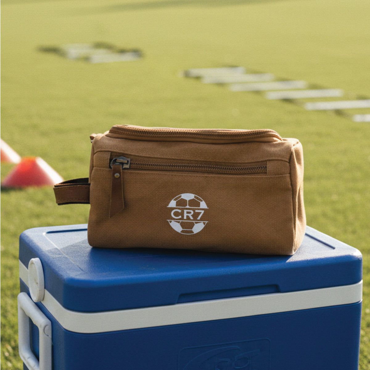 Match Day Personalized Soccer Toiletry Bag