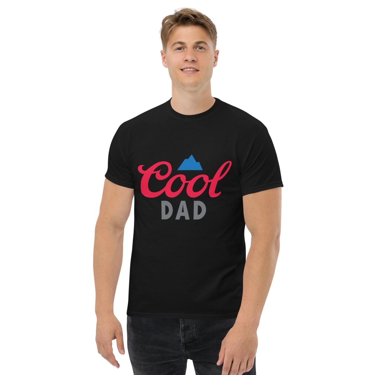 Unique Personalized Cool Dad Cold Mountains T-Shirt Customized Gifts for Men by Groovy Guy