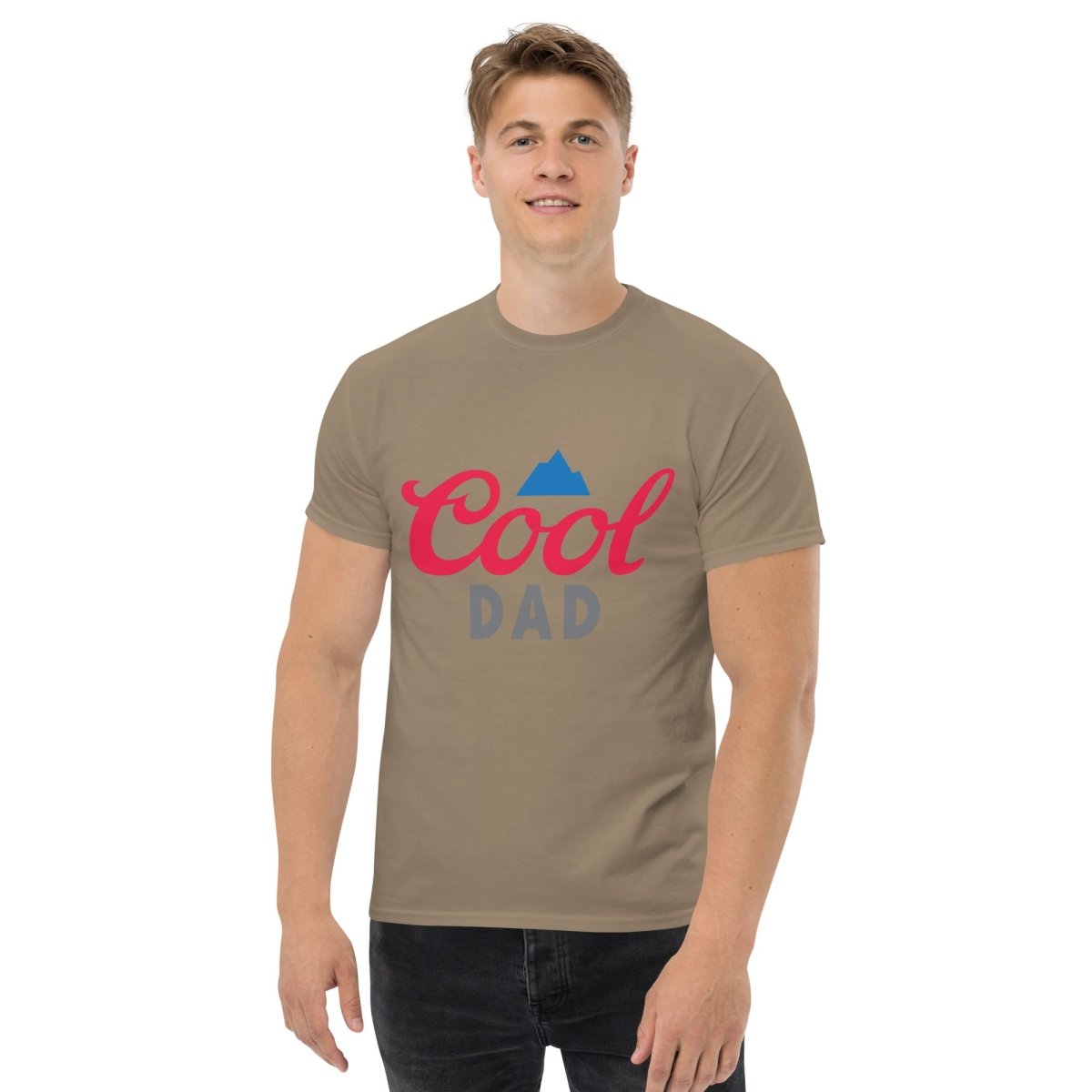 Unique Personalized Cool Dad Cold Mountains T-Shirt Customized Gifts for Men by Groovy Guy