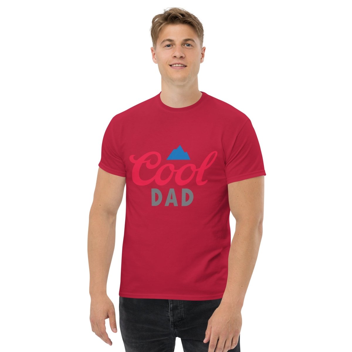 Unique Personalized Cool Dad Cold Mountains T-Shirt Customized Gifts for Men by Groovy Guy
