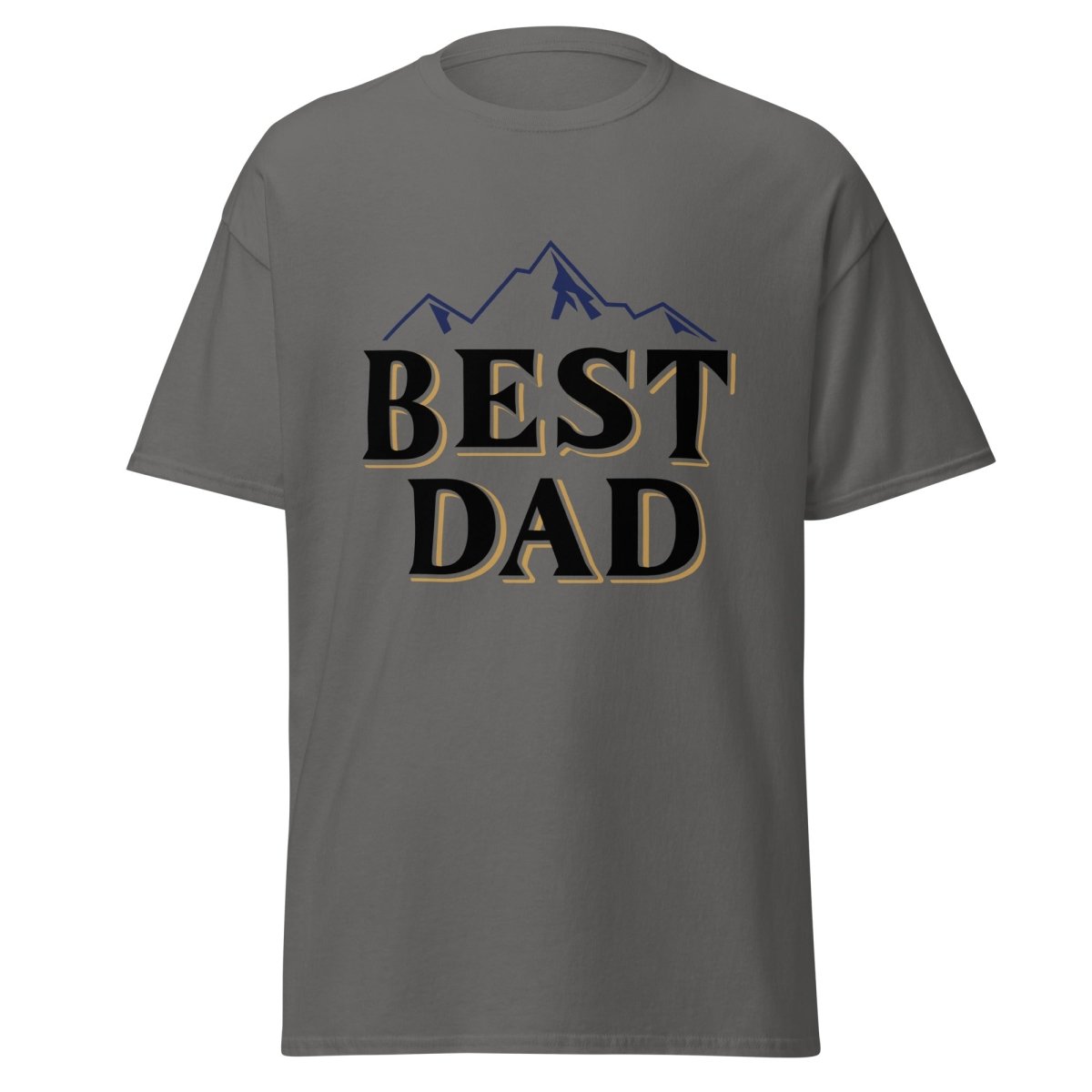 Unique Personalized Best Dad Mountains Shirt Customized Gifts for Men by Groovy Guy
