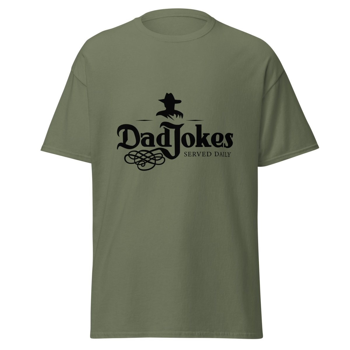 Unique Personalized Dad Jokes Served Daily T-Shirt Customized Gifts for Men by Groovy Guy