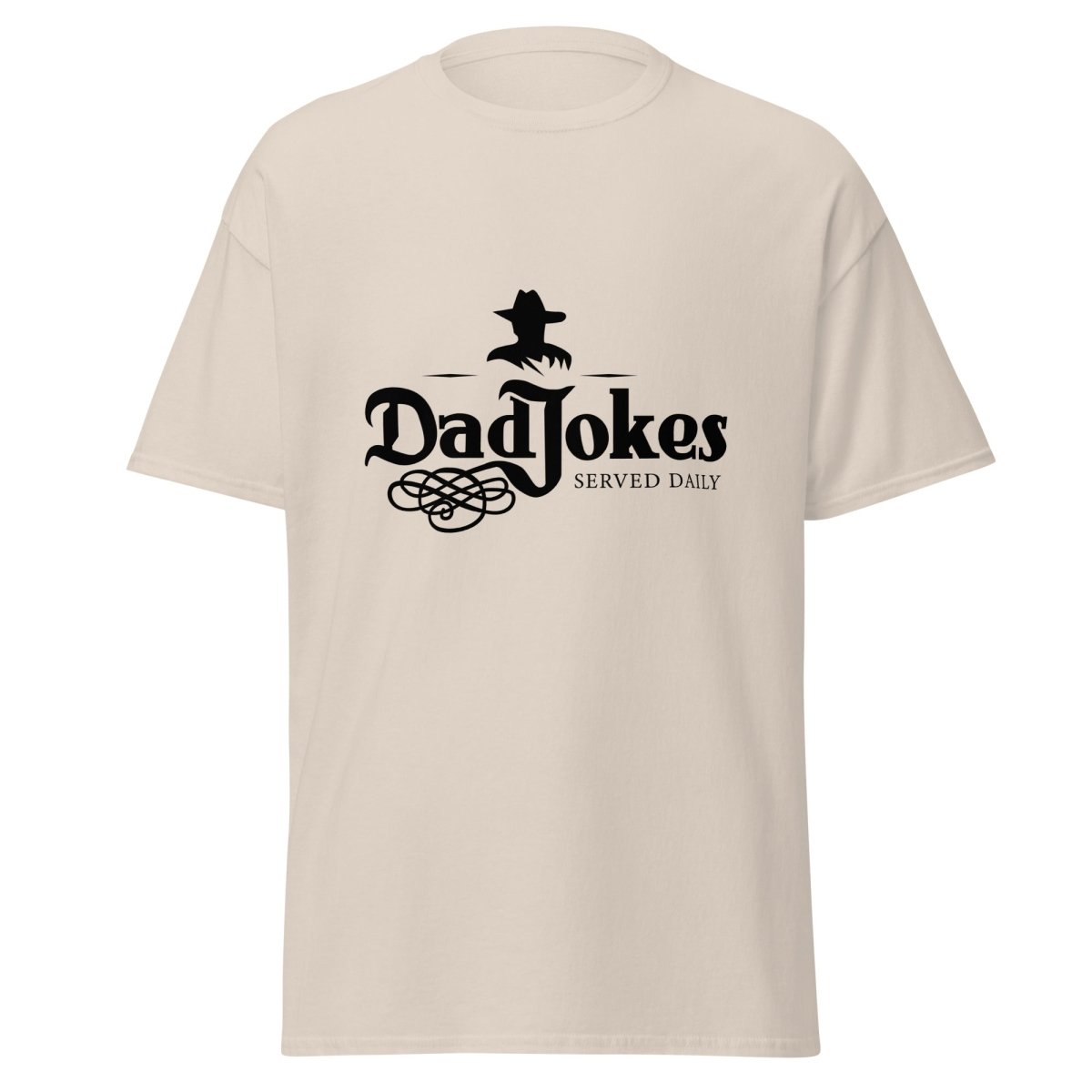 Unique Personalized Dad Jokes Served Daily T-Shirt Customized Gifts for Men by Groovy Guy