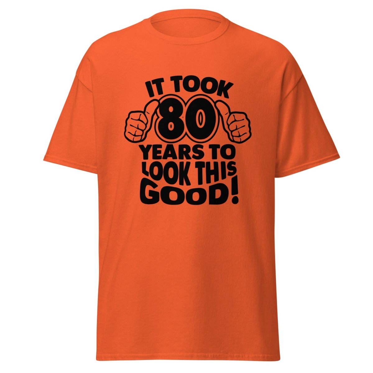 Unique Personalized 80th Birthday Shirt Customized Gifts for Men by Groovy Guy