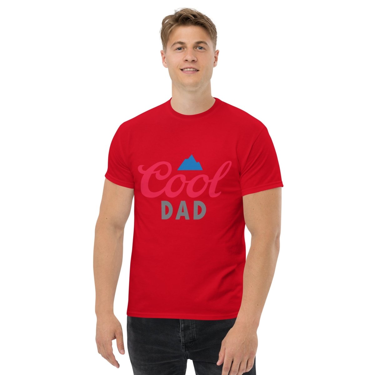 Unique Personalized Cool Dad Cold Mountains T-Shirt Customized Gifts for Men by Groovy Guy