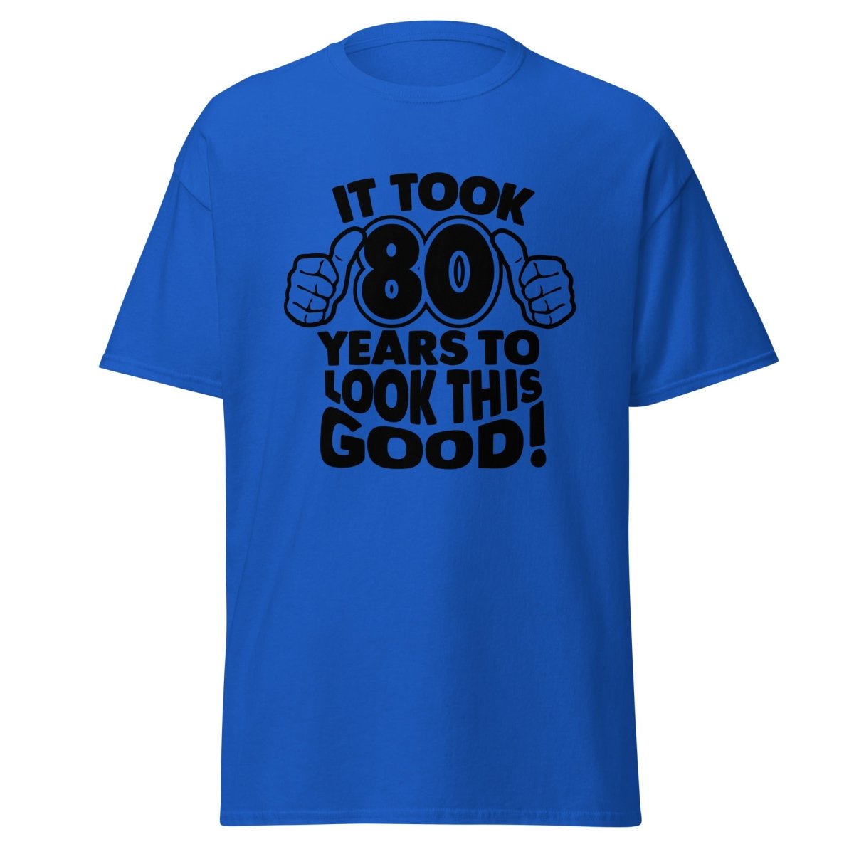 Unique Personalized 80th Birthday Shirt Customized Gifts for Men by Groovy Guy