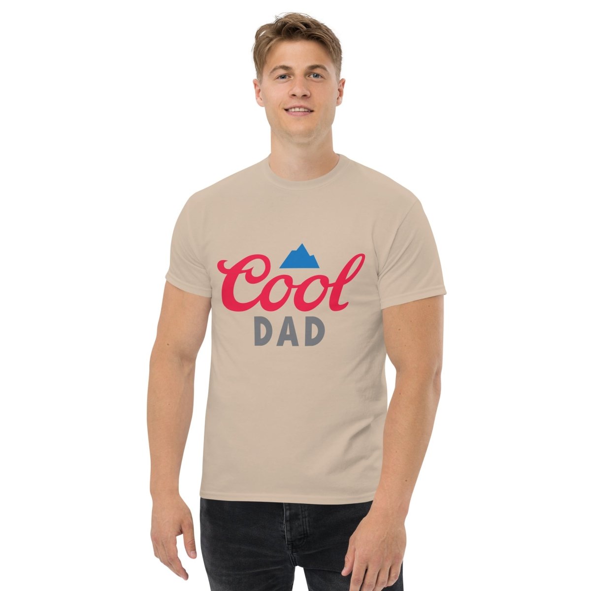 Unique Personalized Cool Dad Cold Mountains T-Shirt Customized Gifts for Men by Groovy Guy