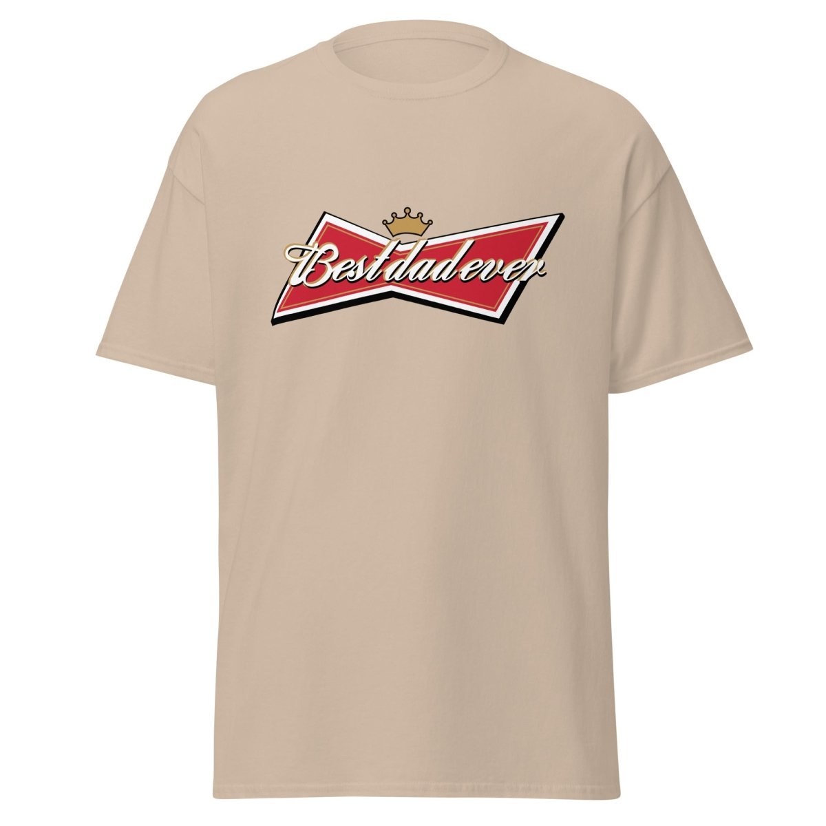 Unique Personalized Best Dad Ever T-Shirt Customized Gifts for Men by Groovy Guy