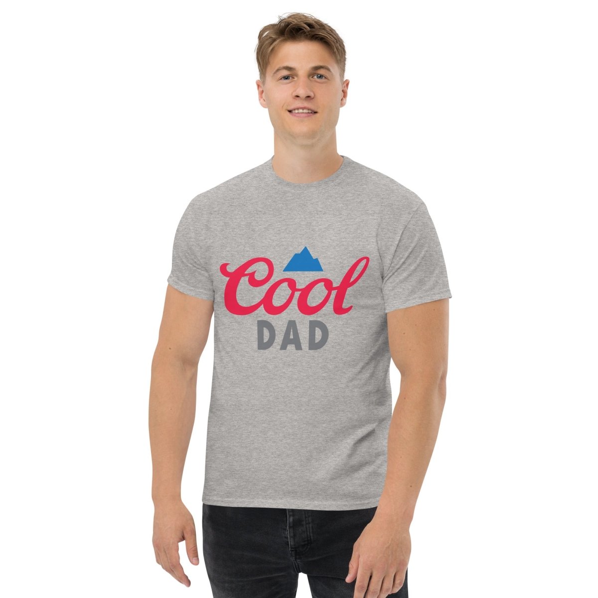 Unique Personalized Cool Dad Cold Mountains T-Shirt Customized Gifts for Men by Groovy Guy