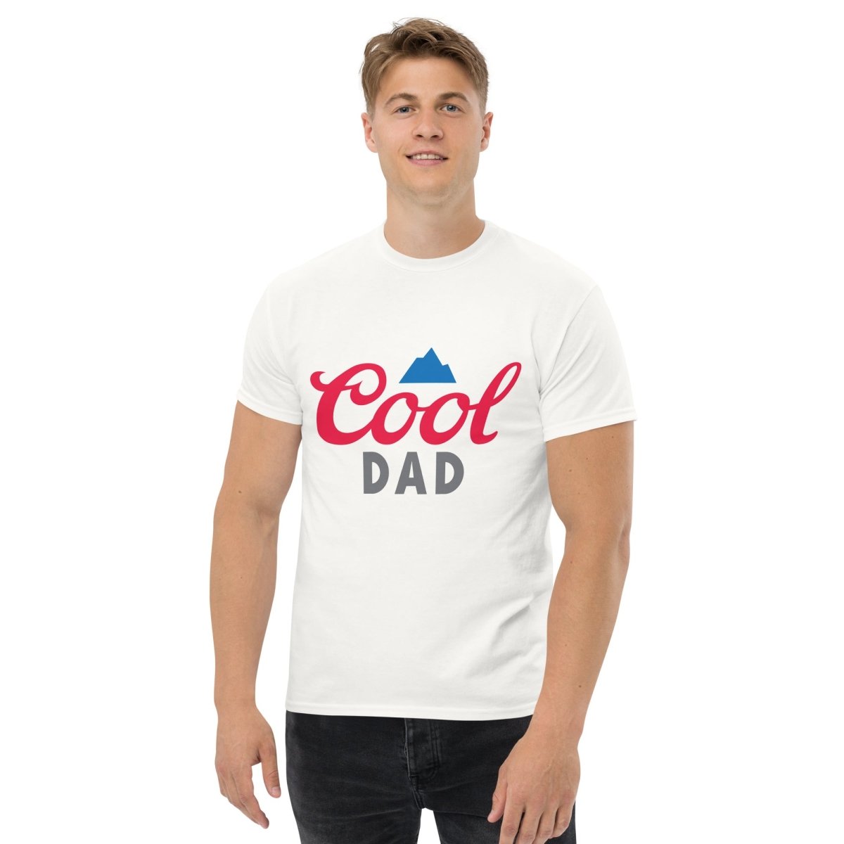 Unique Personalized Cool Dad Cold Mountains T-Shirt Customized Gifts for Men by Groovy Guy