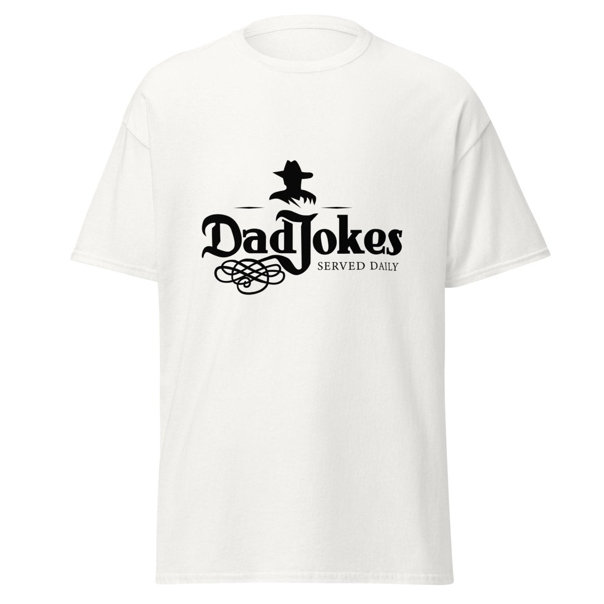 Unique Personalized Dad Jokes Served Daily T-Shirt Customized Gifts for Men by Groovy Guy