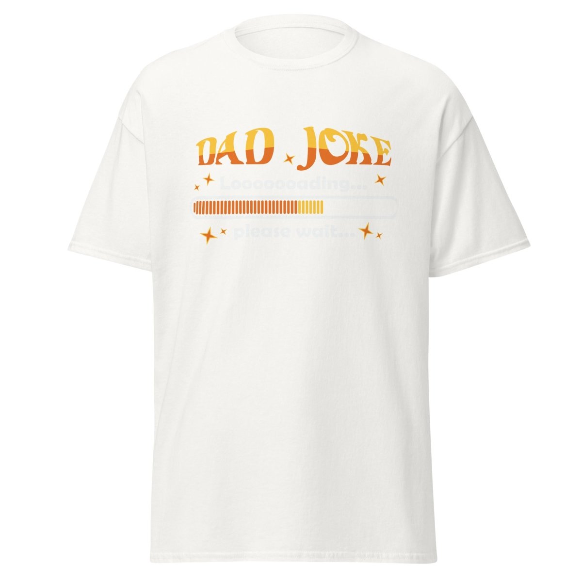 Unique Personalized Loading Dad Jokes T-Shirt Customized Gifts for Men by Groovy Guy