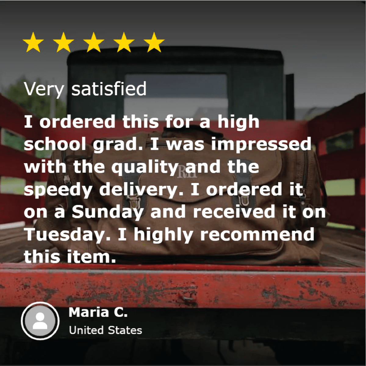 Unique Personalized Sentimental Personalized Duffle Bag Customized Fathers Day Gifts for Men by Groovy Guy