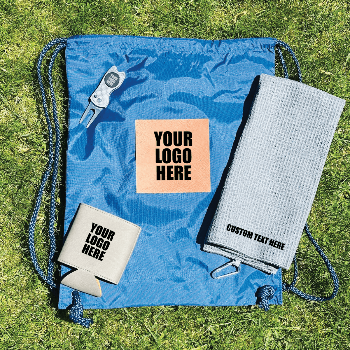 Unique Personalized Fairway Swag Bag Customized Golf Outing Gifts for Men by Groovy Guy