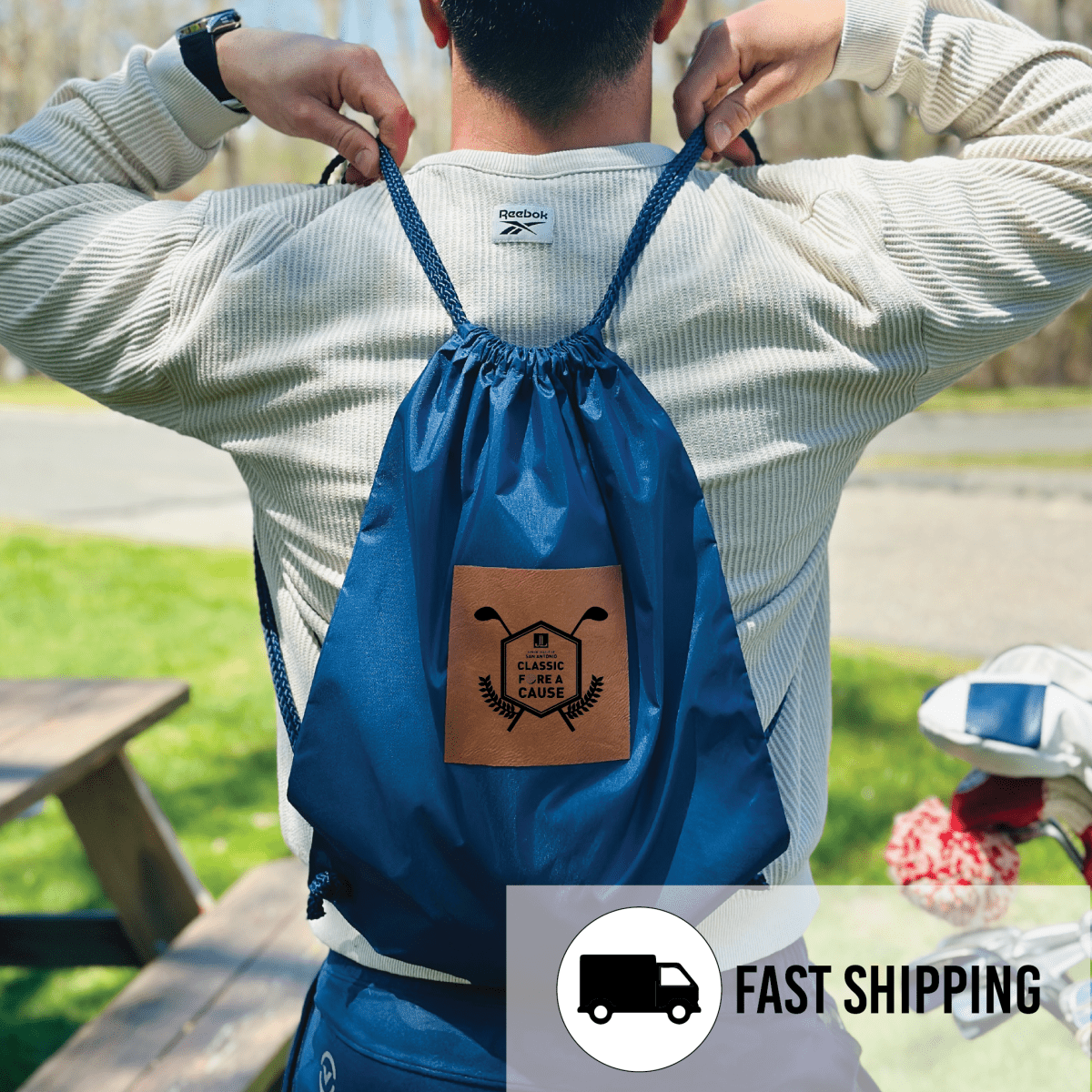 Unique Personalized Fairway Swag Bag Customized Golf Outing Gifts for Men by Groovy Guy