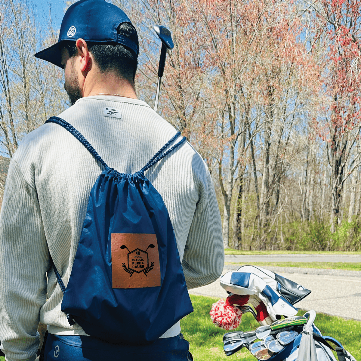 Unique Personalized Fairway Swag Bag Customized Golf Outing Gifts for Men by Groovy Guy